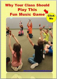 Music Class Games Kindergarten, Kindergarten Music Activities Lesson Plans, 1st Grade Music Activities, Easy Elementary Music Games, Music Class Ideas For Kindergarten, Music Class For Preschoolers, Music Class Ideas For Elementary, Music Games For Preschoolers, Music And Movement Activities Elementary