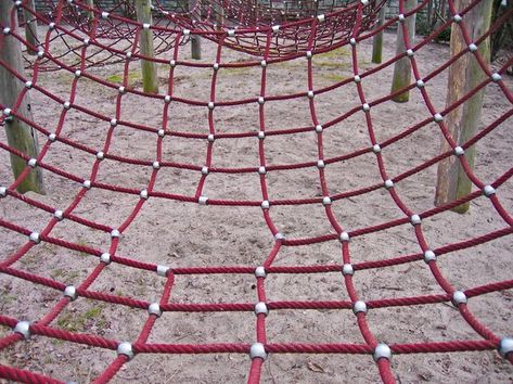 https://www.ropesdirect.co.uk How to Make a DIY Rope Playground - Ropes DirectRopes Direct: Go To One rope webbings, Easy step-by step, updated monthly, archieved information available #how to #rope #fitness Rope Playground, Natural Playground Ideas, Modern Playground, Kids Play Equipment, Tree House Plans, Play Garden, Playground Ideas, Kids Climbing, Diy Playground