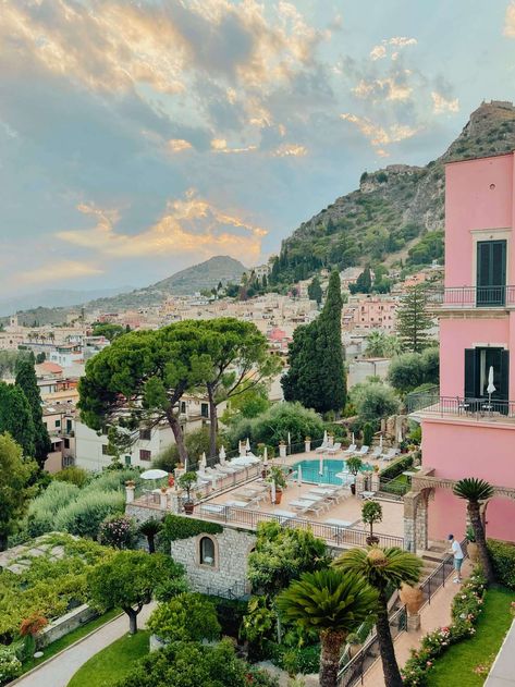 Taormina Italy, Taormina Sicily, Belmond Hotels, Summer Luxury, Italy Summer, Sicily Italy, Beautiful Hotels, Incredible Places, Grand Hotel