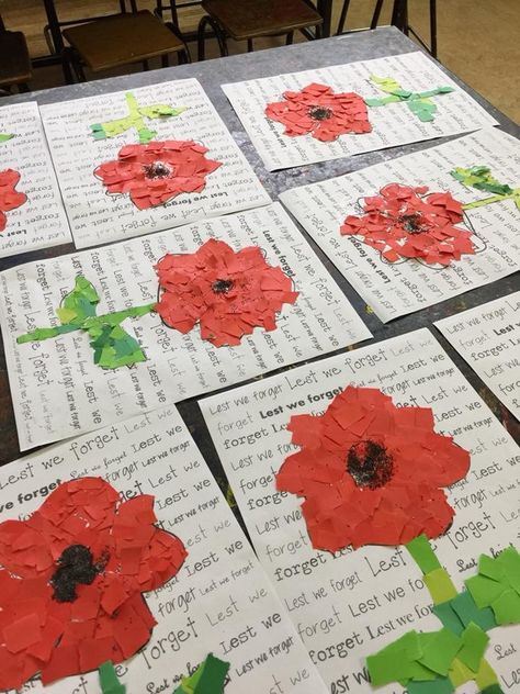 Rembrance Day Art For Kids, Remembrance Day Door Display, Rememberance Day Crafts Toddler, Veterans Day Art Projects For Kids, Veterans Day Art Projects, Poppies Craft, Anzac Craft, Anzac Art, Remembrance Poppies