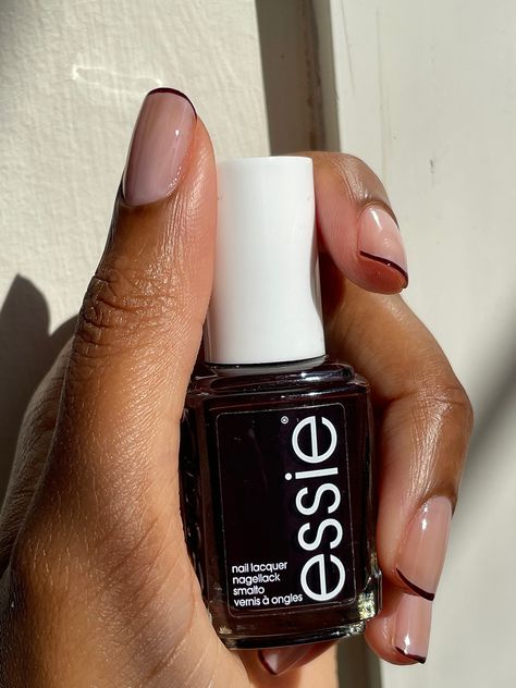 Essie Wicked, French Manicure, Nail Lacquer, Essie, Nail Inspo, Manicure, Wicked, Nails