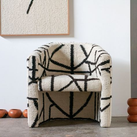 Artisan made home decor. – MESO Wool Chair, Patterned Chair, Heritage Crafts, Milk Shop, Tasting Room, Traditional Crafts, Design Milk, Rustic Design, Hand Spun Wool