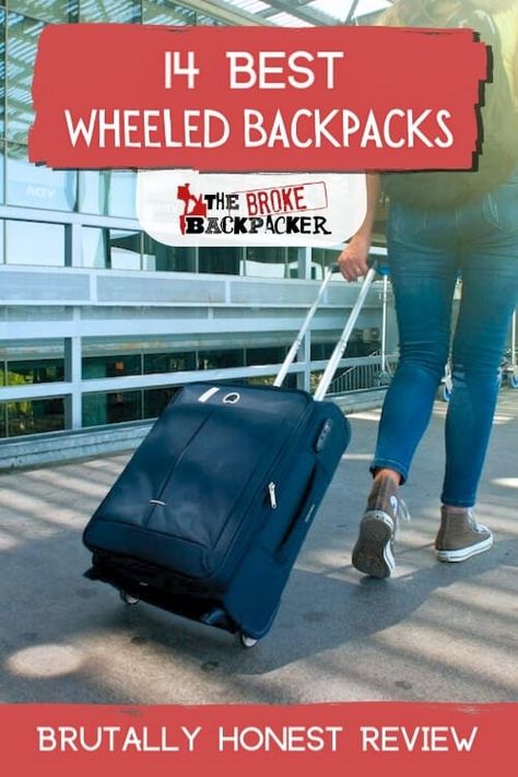 14 Best Backpacks with Wheels (2024 BARGAIN GUIDE) Best Carry On Backpack, Roller Backpacks, Best Travel Backpack, Best Backpacks, Carry On Size, Backpack Reviews, Backpack With Wheels, Rolling Backpack, Camera Backpack