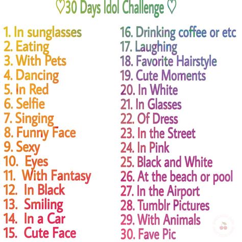 Template 30 Days Idol Challenge 30 Day Song Challenge, Friend Quiz, China Anne Mcclain, China Anne, Avicii, Favorite Hairstyles, 30 Day Challenge, Funny Faces, Coffee Drinks