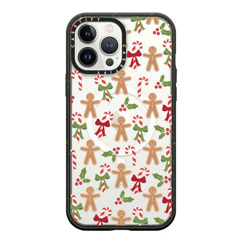 Iphone 12 Casetify Cases, Casetify Christmas Case, Casetify Cases Ideas, Velvet Caviar Phone Case, Xmas Phone Case, Unrealistic Wishlist, Xmas Gingerbread, Casetify Cases, Burr Basket