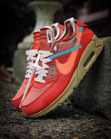 Nike X Off White, Off White X Nike, Nike Air Max White, Team Orange, Pretty Shoes Sneakers, Red Team, Nike Shoes Air Max, Nike Shoes Outlet, Best Sneakers