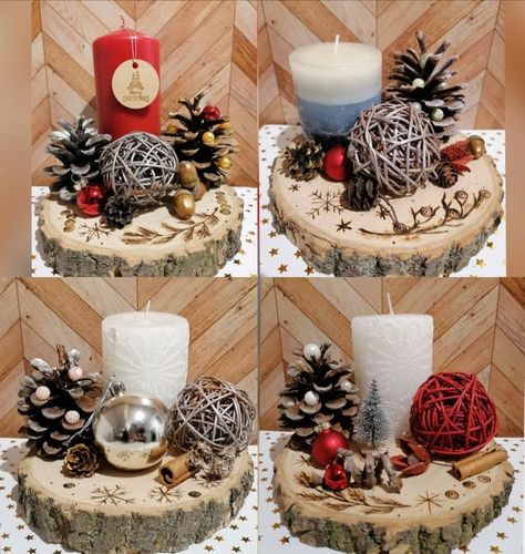 Christmas log cake