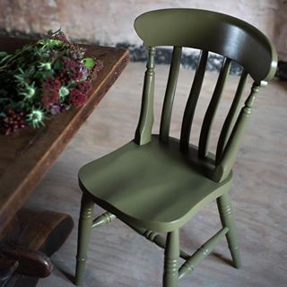 The Palette | Wood Paint | Room Colours | Exterior Paint - Curatorpaints in US Heritage Paint, Warm Gray Paint, Painted Dining Chairs, Paint Companies, Keeping Room, Paint Line, Green Chair, Summer Decor, Home Style