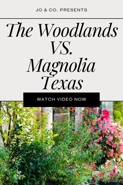 Hi y’all. In this video I compare The Woodlands TX and Magnolia TX. If you have any questions, please reach out to me. Hugs. Jo. Feel free to check out our home search website in the meantime. Magnolia Texas, The Woodlands Texas, The Woodlands, Home Search, In The Meantime, Keep In Mind, Our Home, Magnolia, Texas