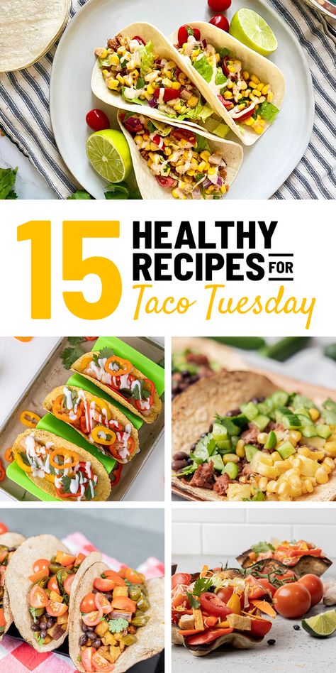 Healthy Taco Tuesday Recipes, Healthy Tacos Recipes, Meatless Taco, Taco Tuesday Recipes, Taco Salad Bowls, Healthy Taco Recipes, Vegan Tacos Recipes, Healthy Tacos Salad, Pulled Pork Tacos