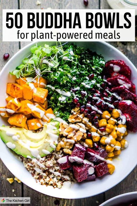 Plant Based Salads, Buddha Bowl Sauce, Buddha Bowl Recipes, Plant Based Proteins, Vegan Bowl Recipes, Superfood Bowl, Vegetarian Bowls, Buddha Bowls Recipe, Vegan Buddha Bowl