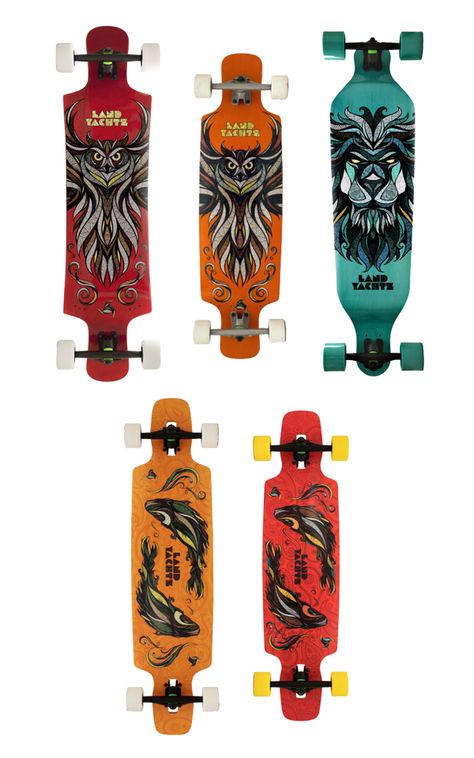 Landyachtz Longboards, Skate Bord, Skateboard Rack, Custom Skates, Long Boards, Board Skateboard, Longboard Design, Longboard Decks, Tech Deck