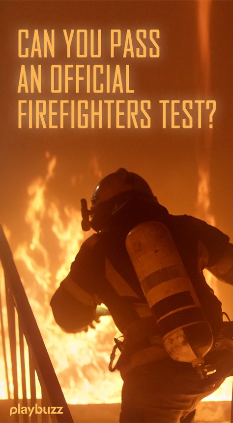 Can you pass an official firefighters' test? #Firefighting #Firefighter #FirefighterTest #Career Learning About Firefighters, Firefighter Aesthetic, Firefighter Motivation, Fire Science, Fireman's Prayer, Becoming A Firefighter, American Firefighter, Knowledge Test, Fire Training