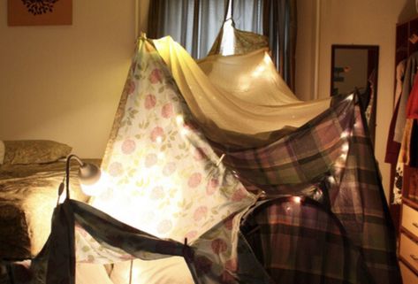 Nostalgia Core, Blanket Fort, Genoa, Inner Child, Dream Room, Kotatsu Table, Childhood Memories, Dream Life, We Heart It