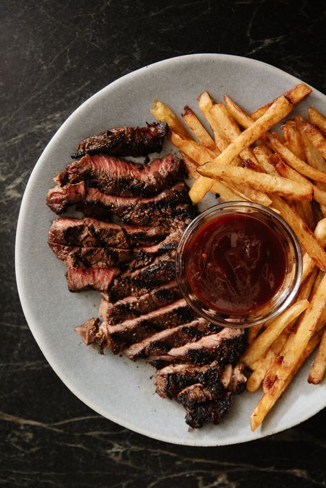 The Best Steak Frites Recipe On The Internet - Chris Loves Julia Steak Frites Recipe, Cooking The Best Steak, Seasoned Fries, Asian Spices, Colonial Kitchen, Steak Frites, Five Spice Powder, Chris Loves Julia, Porcini Mushrooms