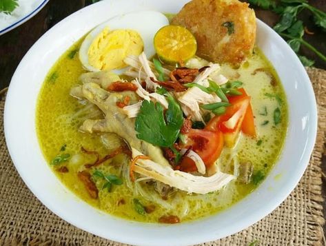 Soto Medan, Khas Sumatera Utara Soto Medan, Soto Betawi, Cooking Tutorials, Indonesian Food, Asian Cooking, Thai Red Curry, Soup Recipes, Food Photography, Favorite Recipes