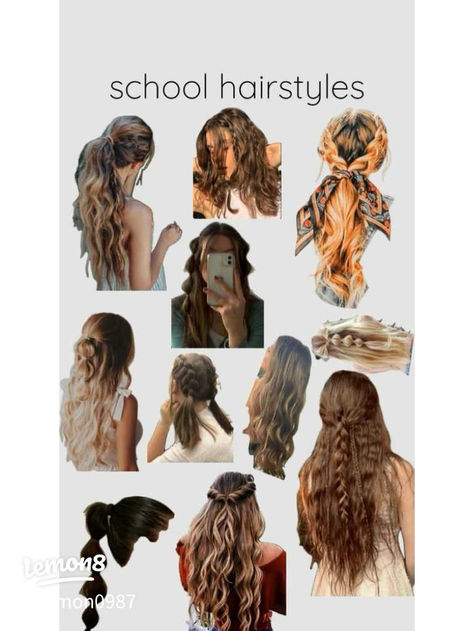 Casual Hairstyles For Long Hair, Hairstyle Examples, Sport Hair, Hippie Hair, Easy Hair Updos, Hairstyles For Layered Hair, Lifestyle Content, Hairdos For Curly Hair, School Hairstyles