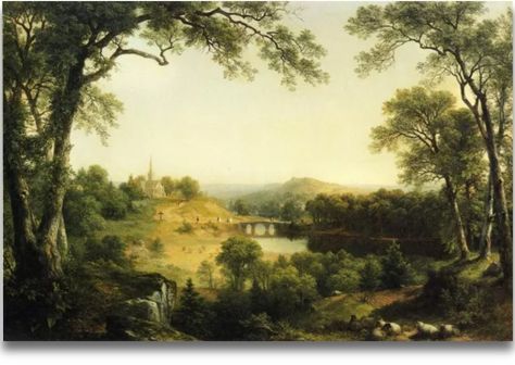 19th Century Landscape, American Impressionism, Paintings Oil, Hudson River School, Elements Of Nature, National Gallery Of Art, Oil Painting Reproductions, Painting Reproductions, Chiaroscuro