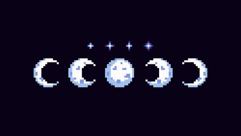 pixel art moon phases icon isolated on white background Pro Moon Phase Pixel Art, Pixel Moon Art, Moon Phases Pixel Art, Celestial Pixel Art, Space Pixel Art, Pixel Moon, Moon Pixel Art, Moon Widget, Moon Vector