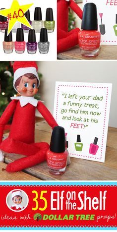 Elf On The Shelves, Funny Christmas Photos, Tree Props, Funny Elf On The Shelf, Awesome Elf On The Shelf Ideas, Elf Activities, Xmas Elf, Elf Antics, Elf Fun