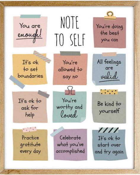 Sticky Notes Quotes, Health Notes, Positive Quotes Wallpaper, Practicing Self Love, Sleep Over, Motivational Quotes Wallpaper, Self Inspirational Quotes, Affirmations For Kids, Self Care Bullet Journal