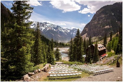 Southern Colorado Lodge Wedding - Sylvia & Greg via Rocky Mountain Bride Colorado Lodge, Silverton Colorado, Telluride Wedding, Southern Colorado, Colorado Weddings, Rocky Mountain Wedding, Mountain Bride, Lodge Wedding, Inspiration Wedding