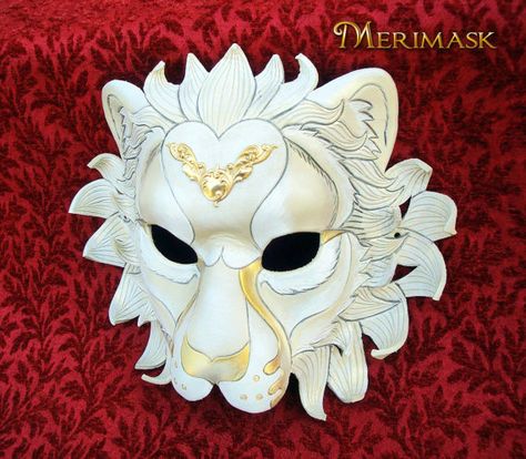 Lion Mask Masquerade, Steampunk Top Hat, Steampunk Halloween, Lion Mask, Wolf Mask, Burning Man Costume, Lion Love, Mask Masquerade, Lion Design