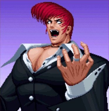 ¿Qué podemos decir de este luchador? Sabemos que es perteneciente a la saga de King Of Fighters, su apariencia física es lo más destaca... Faces Anime, Snk Games, Video Games Characters, Snk King Of Fighters, The Red Dragon, Fighter Girl, Air Gear, The King Of Fighters, Games Characters