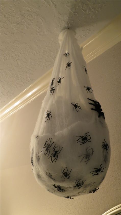 SPIDER EGG SACK Spider Egg Sack, Spider Eggs, Baby Bats, Bat, Diy Decor, Egg, Halloween, Home Decor, Home Décor