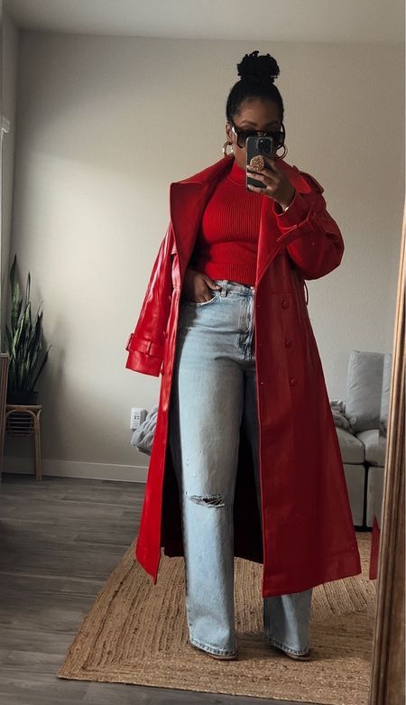 Looks Black, Classy Casual Outfits, Red Coat, Fashion Mistakes, Looks Chic, Cute Simple Outfits, Fall Fashion Outfits, New Classic, Mode Inspiration