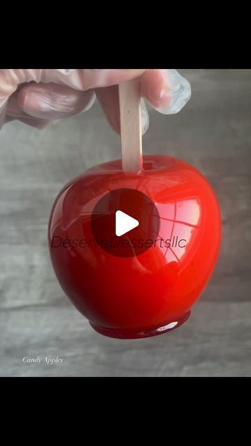 Krissy Flowers on Instagram: "Classic Red Candy Apples! 🍎
Recipe:
4 Cups Sugar 
1 Cup Water 
1 Cup Light Liquid Corn Syrup 
Red Gel Food Color 
Add Flavor At 280 Degrees 
Cook Candy Mixture Until 300 Degrees 
#krissyflowersdesserts #candy #candyapples #candied #tutorial #recipe #reels #instagram #diy #dessert #sweet #holiday #foodie" Easy Candy Apple Recipe, Candy Apples Recipe, Red Candy Apples, Candy Apples Diy, Candy Apple Recipe, Diy Dessert, Gel Food Coloring, Reels Instagram, Instagram Diy