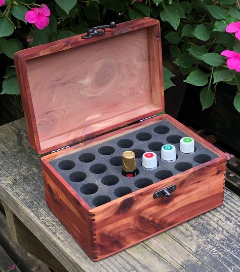 Essential oil storage box