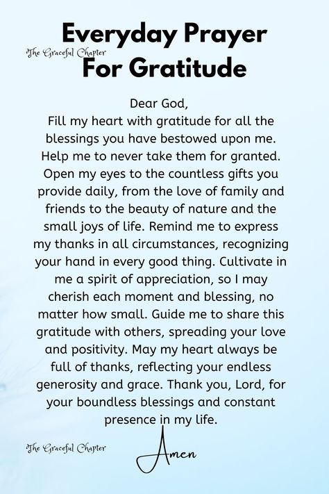 Prayer For Gratitude To God, Prayer Of Gratitude To God, Prayers For Gratitude, Prayer For Gratitude, Prayers For Everyday, Comforting Prayers, 2024 Prayers, Gratitude Prayer, Daily Devotional Prayer