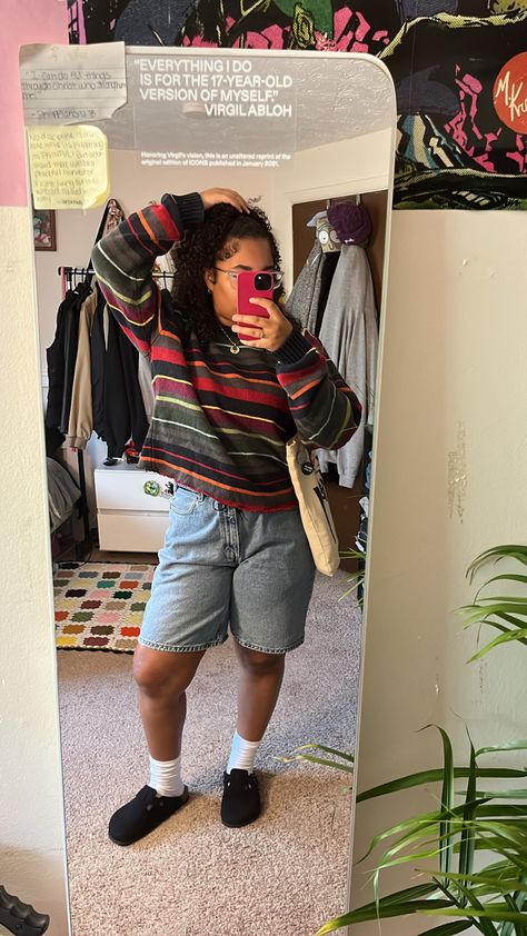 Fits With Birkenstock Clogs, Fits With Clogs, Birkenstock Outfit Black Women, Clogs Outfit Black Women, Birkenstock Clogs Outfit Black Women, Outfit Black Women, Clogs Outfit, Fits Clothes, Cute Fit