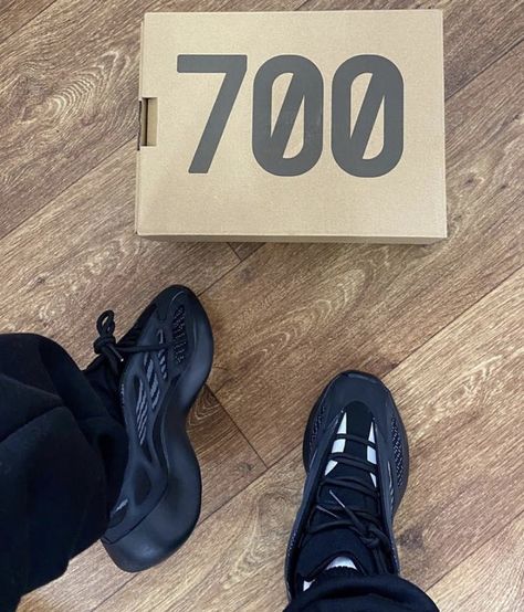 #shoes Adidas Yeezy 700 V3 Outfit, Outfits With Yeezy 700, Yezzy Shoes 700 V3 Outfit, Yezzy Shoes 700, Outfits With Yeezy, Yeezy 700 V3 Alvah, Black Yeezys, Adidas Yeezy 700 V3, Sneakerhead Room