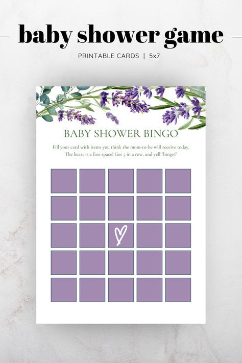 Planning a lavender themed baby shower for this spring or summer? We're here to help! Head over to our Etsy shop to see our latest release - The Lavender Baby Shower Planning Kit. Whether it's invitations, games, signature, or menu ideas, we've got you covered! Purple Themed Baby Shower Ideas, Violet Baby Shower Ideas, Lavender Baby Shower Ideas, Lavender Baby Shower Theme, Purple Baby Shower Theme, Mint Baby Shower, Lavender Baby Showers, Purple Bridal Shower, Grey Baby Shower