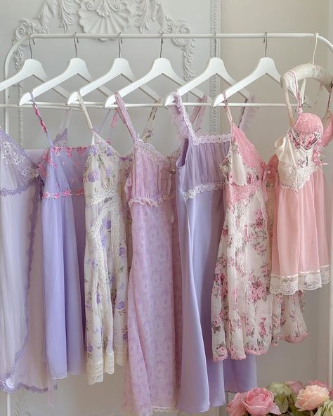 Rapunzel Outfit, Ethereal Goddess, Night Gowns, Beauty Nature, Slip Dresses, Night Dress For Women, Magical Garden, April May, Cute Pajamas