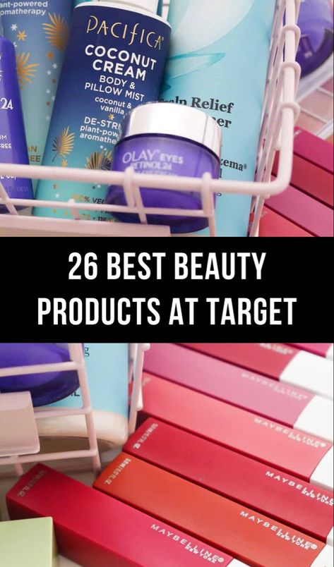 Beauty products from target Target Beauty Finds, Target Finds Beauty Products, Target Makeup Finds, Target Beauty Must Haves, Best Target Makeup, Things To Get At Target, Target Hair Care, Things To Buy At Target, Best Target Finds