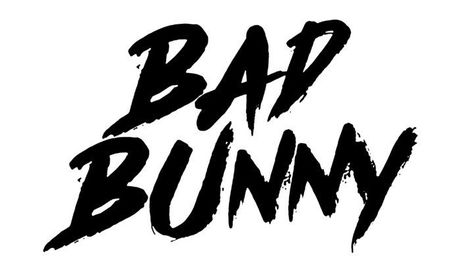 Bad Bunny Logo, Font For Cricut, Bunny Poster, Spiderman Face, Bunny Names, How To Draw Eyebrows, Script Typeface, Bunny Logo, Bunny Wallpaper