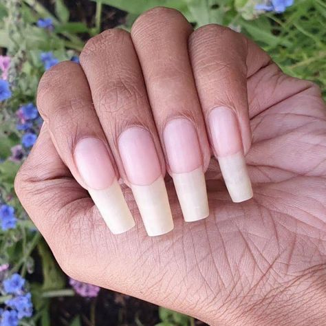 Fat Fingers, Tropical Vacation Nails, Long Natural Nails, Long Square Nails, Natural Nail Art, Sharp Nails, Nail Blue, Easy Nails, Popular Nail Designs