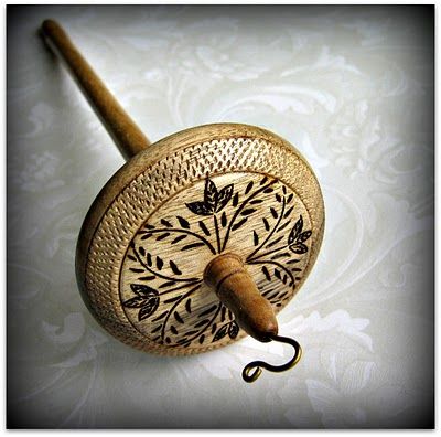 Grizzly Mountain Arts: "The Victorian" Myrtlewood Top Whorl Drop Spindle Spindle Spinning, Drop Spindles, Support Spindle, Spinning Wool, Spinning Wheels, Drop Spindle, Spinning Yarn, Spinning Fiber, Brass Hook