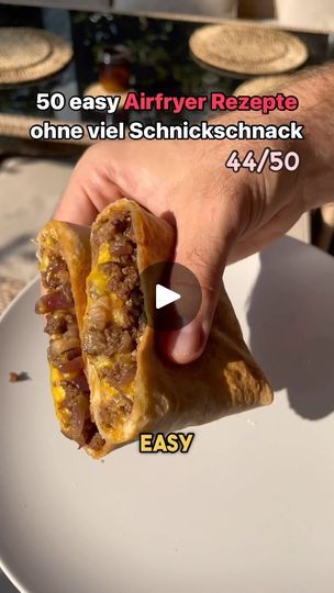 Easy Airfryer, Cheeseburger Wraps, Tortilla Wrap, Ketchup, Cheeseburger, Air Fryer, Coaching, Sauce, On Instagram