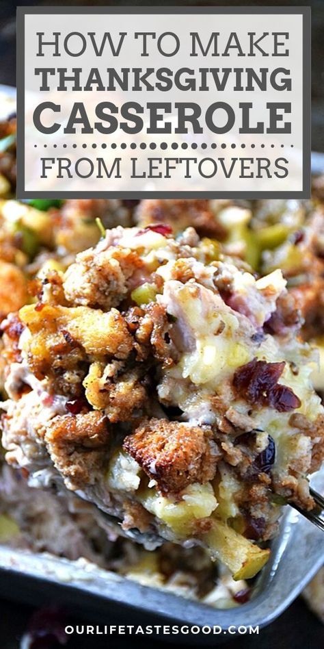 Wondering how to fit all your Thanksgiving leftovers in the fridge? Fear not! I show you how to combine all your favorite Thanksgiving leftovers into one delicious casserole that you can make ahead and enjoy for dinner after the Thanksgiving holiday meal is over! Layer the leftover turkey, stuffing, mashed potatoes, cranberry sauce, some shredded cheese, and my SECRET INGREDIENT into a casserole dish & store in the fridge until ready to bake! So easy! #LTGrecipes #easyrecipe #leftovers #dinner Leftover Thanksgiving Casserole, Thanksgiving Leftover Casserole, Thanksgiving Casserole, Leftover Casserole, Health Meals, Leftover Thanksgiving, Thanksgiving Leftover, Leftover Recipes, Holiday Leftovers