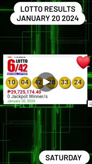 Lotto Result Today, Lotto Results, January 20, Audio, The Originals