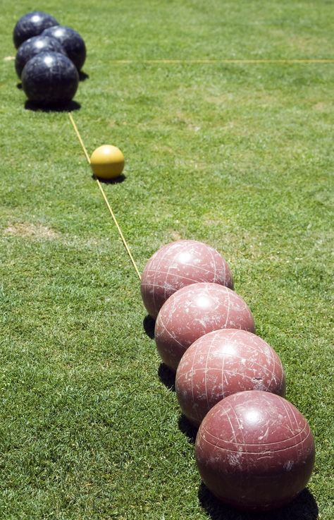 Learn to play Bocce Ball - an Italian ball game. Bocce Ball Court Backyard, Old School Italian, Family Reunion Themes, Park And Recreation, Bocce Ball Court, Columbus Park, Bocce Court, Screen Wallpaper Hd, Bocce Ball