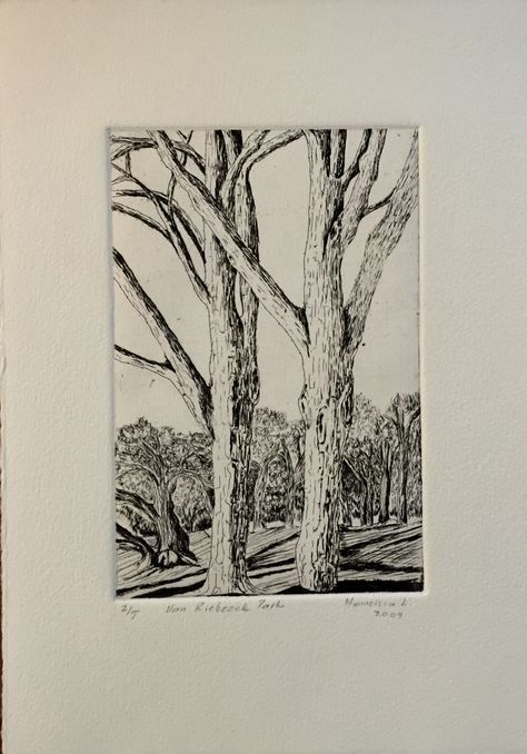 Zinc Plate Etching Printmaking, Copper Etching Printmaking, Intaglio Printmaking Etchings, Soft Ground Etching, Dry Point Etching Printmaking, Intaglio Landscape, Tetra Pack Printing, Etching Inspiration, Etching Illustration