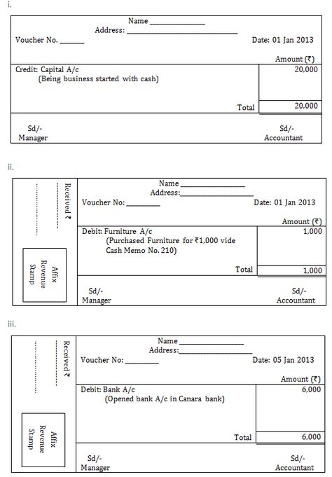 ts-grewal-solutions-class-11-accountancy-chapter-7-origin-transactions-source-documents-preparation-voucher-Q2-1 Source Documents Accounting, Accounts Project, Accounting Basics, Revenue Stamp, Class 11, Black Screen, Starting A Business, Accounting, Screen