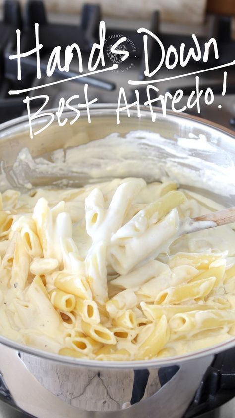 The Best Alfredo Sauce, Best Alfredo Sauce, Best Alfredo, Alfredo Sauce Recipe Easy, Creamy Alfredo Sauce, Alfredo Sauce Recipe Homemade, Smart School House, Smart School, Homemade Alfredo