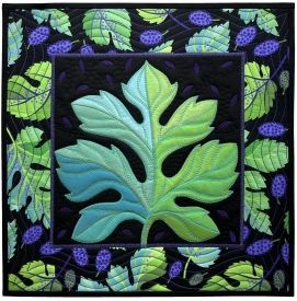 Leaf of Many Colors Creative Confidence, Wedding Quilt, Quilt Guild, Contemporary Quilts, Machine Applique, Pattern Play, Wall Quilts, Ways Of Seeing, Garden Flowers