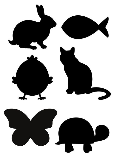 Animals silhouette Animal Silhouette Printable, Shadow Animals, Silhouette Drawings, Shadow Activities, Animals Silhouette, Silhouette Shadow, Poem Book, Boat Drawing, Silhouette Drawing